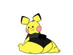  animated anthro big_butt blastoiseanimator bouncing_butt butt hi_res male nintendo pace_(blastoiseanimator) pichu pink_cheeks pok&eacute;mon pok&eacute;mon_(species) short_stack small_feet solo twerking video_games yellow_body 