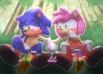  amy_rose blush bodily_fluids clothed clothing crouching duo embarrassed eulipotyphlan fart feces female genital_fluids genitals hand_holding hedgehog male male/female mammal onechan outside panties panties_down partially_clothed peeing penile penis pooping pooping_on_floor pooping_together pussy scat sega solo sonic_the_hedgehog sonic_the_hedgehog_(series) tears underwear underwear_down urine watersports 
