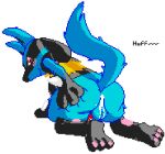  after_anal after_sex all_fours anthro balls blue_body blue_fur blush bodily_fluids butt cum cum_drip cum_in_ass cum_inside cum_on_balls digital_media_(artwork) dripping fluffy fluffy_tail fur genital_fluids genitals lucario male nintendo pawpads pixel_(artwork) pok&eacute;mon pok&eacute;mon_(species) raised_tail red_eyes shadow simple_background solo spikes spread_butt spreading text unknown_artist video_games white_background 