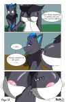  anthro cassandra_(momiji) comic duo female hi_res male male/female momiji_werefox mother mother_and_child mother_and_son nintendo nipples parent parent_and_child pok&eacute;mon pok&eacute;mon_(species) son video_games xander_(momiji) zoroark zorua 