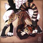  ahegao anthro black_body black_fur black_hair brown_body brown_fur butt butt_grab canid canine canis cheetah claws clothing duo ear_piercing facial_piercing felid feline female from_behind_position fur green_eyes hair hand_on_butt hi_res hoodie jack-o&#039;_pose king_cheetah looking_pleasured male male/female mammal mark_haynes multicolored_hair nose_piercing nose_ring paws piercing pose red_hair ryu_(rukaisho) sex solo spots spotted_body tan_body tan_fur toe_claws tongue tongue_out topwear whiskers white_body white_fur wolf 