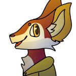  alpha_channel ambiguous_gender animal_crossing anthro big_eyes cheek_tuft circle_eyebrows clothing cold-not-found domestic_cat eyebrows facial_tuft felid felidae feline felis fur hi_res hoodie inner_ear_fluff looking_at_viewer looking_back mammal nintendo red_body red_fur red_nose red_tongue rudy_(animal_crossing) shaded simple_background smile snaggle_tooth solo tongue topwear transparent_background tuft video_games white_body white_fur white_inner_ear_fluff yellow_clothing yellow_inner_ear 