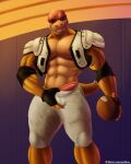  abs american_football eyewear genitals hi_res humanoid_genitalia humanoid_penis koopa koopaling male mario_bros nintendo penis roy_koopa scalie solo spelunker_sal sport sunglasses video_games 