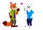  absurd_res anthro arctic_fox barefoot blue_eyes brown_body brown_fur bulge canid canine clothing darkbolt disney duo feet female fox fur green_eyes hi_res male mammal nick_wilde red_body red_fox red_fur skye_(zootopia) white_body white_fur zootopia 