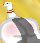 absurd_res animate_inanimate big_butt bowling_pin butt female fuckable_pin hi_res meme midcci solo white_body wyer_bowling_(meme) 