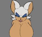  absurd_res anthro big_breasts breasts chiropteran cleavage clothed clothing female hi_res huge_breasts lips lipstick looking_at_viewer makeup mammal mr_dark_and nude rouge_the_bat sega solo sonic_the_hedgehog_(series) 
