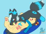  69_position bodily_fluids canid canine fox hi_res male male/male mammal musk nintendo oral pok&eacute;mon pok&eacute;mon_(species) quilava sex sweat synge syngie_(artist) video_games 