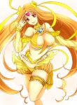  breasts cure_muse_(yellow) duplicate nmty older pixel-perfect_duplicate precure 