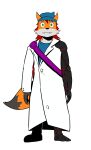  absurd_res beanie canid canine clothing coat fox hat headgear headwear hi_res lab_coat lockhart_kruger male mammal prosthetic prosthetic_limb satchel skyrat solo space_station_13 t0l0k topwear vulpkanin 