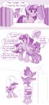  appliance book comic cookie_jar dragon dstears equid equine exclamation_point fridge friendship_is_magic furniture glowing hasbro hi_res horn jar kitchen_appliance levitation magic mammal my_little_pony open_mouth pink_theme spike_(mlp) stool twilight_sparkle_(mlp) unicorn 