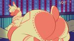  alpaca alpaca_humanoid animal_humanoid animated anthro ass_up bed belly_on_ground big_butt butt calix_(fatponelover) camelid camelid_humanoid chubby_anthro chubby_belly chubby_cheeks chubby_male eyeless fur furniture huge_butt huge_hips huge_thighs humanoid jiggling kibadoglover45 looking_at_viewer male mammal mammal_humanoid multicolored_body multicolored_fur presenting presenting_hindquarters romantic smile solo thick_thighs two_tone_body two_tone_fur wool_(fur) 