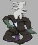  animal_genitalia animal_penis anthro anus back_muscles backsack balls big_balls big_penis black_balls black_body black_fur black_perineum blue_eyes butt butt_grab canine_penis claws daikuhiroshiama fur genitals hand_on_butt hi_res kneeling knot legendary_pok&eacute;mon looking_at_viewer looking_back male muscular muscular_anthro muscular_male nintendo open_mouth penis perineum pok&eacute;mon pok&eacute;mon_(species) presenting presenting_anus presenting_hindquarters purple_body purple_penis purple_scales scales sherias_(daikuhiroshiama) silvally smile smiling_at_viewer solo spikes spikes_(anatomy) video_games white_body white_fur 