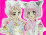  akepi cure_whip kirakira_precure_a_la_mode momomiya_ichigo precure tokyo_mew_mew usami_ichika 