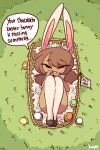  animated anthro bunny_costume chelizi_(diives) clothing costume covering covering_crotch covering_pussy diives easter easter_egg female holidays lagomorph leporid mammal nest pinup pose rabbit smile solo spread_legs spreading teasing xingzuo_temple 