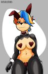  abs absurd_res activision anthro bandicoot big_breasts black_hair blonde_hair blue_eyes blue_hair breasts bunny_costume clothing costume crash_bandicoot_(series) darkadibuja fake_ears fake_rabbit_ears female fur hair hi_res mammal marsupial orange_body orange_fur reverse_bunny_costume tawna_bandicoot video_games 