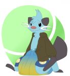  anthro archived_source biped bodily_fluids clothed clothing dewott diaper digital_drawing_(artwork) digital_media_(artwork) fenelek fur genital_fluids hair hi_res male nintendo oscar_(liftzors) pok&eacute;mon pok&eacute;mon_(species) simple_background sitting solo urine video_games wet_diaper wetting 