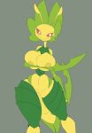 antennae_(anatomy) anthro arthropod arthropod_abdomen big_breasts breast_squish breasts curvy_figure elemental_creature female flora_fauna genitals hi_res huge_breasts imric1251 leavanny looking_at_viewer nintendo nude plant pok&eacute;mon pok&eacute;mon_(species) pussy small_waist smile solo squish thick_thighs video_games wide_hips 