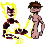  alien alien_humanoid ben_10 ben_tennyson cartoon_network elemental_creature exocronos_77 female fire fire_creature genitals human humanoid looking_pleasured male male/female mammal penetration penis pyronite sex 