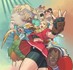  balrog blanka cammy edmond_honda juli juni kanzuki_karin kasugano_sakura nanakawa_mika rainbow_mika street_fighter vega 