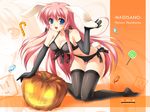  animal_ears bra bunny_ears cleavage cotton_software hayakawa_natsuo nagisano pantsu sasai_saji string_panties thigh-highs wallpaper 