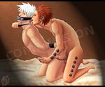  anal bdsm bondage boy_rape erection gag hatake_kakashi knife kunai licking male naruto pain_(naruto) pein penis_piercing piercing rape reach-around reach_a_round reach_around uncensored yaoi 