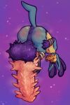  absurd_res animal_genitalia animal_penis anthro anus balls big_balls big_penis blue_body blue_fur bodily_fluids bracelet butt canine_penis flared_penis floating fur genitals hi_res huge_balls huge_penis hyper hyper_balls hyper_genitalia hyper_penis jewelry knot lucario luo male mask navel nintendo penile_spines penis perineum pink_penis pok&eacute;mon pok&eacute;mon_(species) puffy_anus purple_balls rear_view saggy_balls side_view skull_mask solo space spiked_penis spikes spikes_(anatomy) spiky_balls star sweat sweaty_butt tan_body tan_fur teitoryu vein video_games 