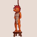  anthro axelshane bdsm big_penis bondage bound death execution genitals hanging_(disambiguation) implied_snuff lizard male penis reptile restraints rope rope_bondage scalie snuff solo trade_(axelshane) 