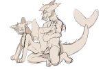  3:2 alpha_channel anthro battycat domestic_cat duo felid feline felis female genitals hybrid male male/female mammal penetration penile penile_penetration penis pussy raised_leg shark_tail sketch spread_legs spreading vaginal vaginal_penetration wings 