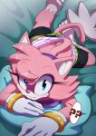  anthro bed blush butt clothing domestic_cat euf-dreamer fan_character felid feline felis female furniture hi_res looking_at_viewer mammal panties pillow presenting presenting_hindquarters sega senshion solo sonic_the_hedgehog_(series) underwear 