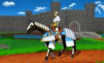  armor castle equid equine feral hi_res horse human knight mammal medieval moonlight28 warrior 