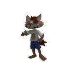  alpha_channel anthro brown_body brown_fur brown_hair brown_tail domestic_cat eyewear felid feline felis fur garfield_(series) garfield_the_cat glasses hair male mammal solo sticks_(beeboirl) tbruh196 white_body white_fur 