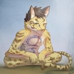  anthro felid feline hi_res invalid_tag likulau male mammal nekojishi nude pantherine solo stampmats studio_klondike taiwanese tiger video_games visual_novel 