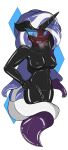  2018 absurd_res after_transformation alpha_channel black_body black_nipples blue_eyes blush breasts breath ears_down equid equine genitals glowing glowing_eyes hair hasbro hi_res horn idw_publishing mammal my_little_pony my_little_pony_(idw) nightmare_rarity_(idw) nipples open_mouth pivoted_ears pose purple_hair pussy simple_background skyspeardw small_breasts transparent_background unicorn 