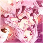  anemone_(eureka_seven) braid breasts eureka_seven eureka_seven_(series) gulliver komi_zumiko nipples open_clothes open_shirt pink_hair shirt small_breasts solo twin_braids 