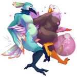  accipitrid accipitriform anthro avian avians bald_eagle bird bodily_fluids cum cum_inside duo eagle female from_behind_position genital_fluids hi_res impregnation invalid_tag male male/female romantic sea_eagle serialdad sex toucan toucanette 