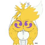  1:1 absurd_res anthro back_boob backsack balls bandai_namco big_balls big_breasts big_butt big_penis breasts butt canid colored_sketch digimon digimon_(species) genitals gynomorph hi_res huge_balls huge_breasts huge_butt huge_penis hyper hyper_genitalia hyper_hips hyper_penis indynd intersex mammal muscular muscular_anthro muscular_gynomorph muscular_intersex muscular_thighs penis raised_tail rear_view renamon sketch solo symmetry thick_thighs wide_hips 