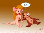  2006 after_sex anthro bodily_fluids chest_tuft chip_&#039;n_dale_rescue_rangers chip_(disney) chipmunk cum disney duo english_text female gadget_hackwrench genital_fluids ground_squirrel male male/female mammal mouse murid murine nony_(artist) nude rodent sciurid text tuft 