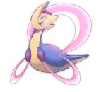 absurdres bright_pupils closed_mouth commentary_request cresselia frown full_body highres looking_back no_humans pokemon pokemon_(creature) purple_eyes solo transparent_background white_pupils zkoal 