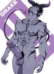  2021 abs balls big_penis demon demon_humanoid drake_(ignitioncrisis) erection genitals glans grey_body grey_skin hi_res horn horned_humanoid humanoid humanoid_genitalia humanoid_penis humanoid_pointy_ears ignitioncrisis male muscular muscular_humanoid muscular_male nipples not_furry pecs penis pubes solo spade_tail tailed_humanoid vein veiny_penis 