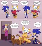  anthro anthro_on_feral bestiality female female_on_feral feral group humanoid interspecies male male/female rouge_the_bat sega sonic_the_hedgehog sonic_the_hedgehog_(series) trio unknown_artist 