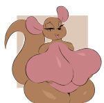  anthro arizonathevixen bedroom_eyes big_breasts breasts disney featureless_breasts female hand_on_breast hi_res holding_breast huge_breasts huge_hips huge_thighs hyper hyper_breasts kanga kangaroo looking_at_viewer macropod mammal marsupial multicolored_body narrowed_eyes nude open_mouth seductive solo thick_thighs two_tone_body wide_hips winnie_the_pooh_(franchise) 