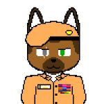  1:1 anthro canid canine canis clothing domestic_dog drnicktcoil eye_scar facial_scar german_shepherd hat headgear headwear herding_dog hi_res male mammal military military_cap military_uniform pastoral_dog scar solo uniform 