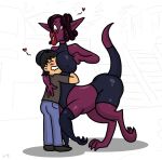  alien alien_humanoid big_breasts breasts centaur duo embrace equid equid_taur female hug human humanoid humanoid_taur interspecies interspecies_relationship male male/female mammal mammal_taur romantic romantic_couple size_difference smog01 taur 