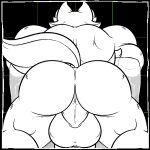  animated anthro balls canid canine canis erection fur genitals handjob humanoid humanoid_genitalia humanoid_penis ice_wolf_(undertale) male mammal muscular muscular_male nude open_mouth penile penis rear_view sex simple_background solo tongue undertale undertale_(series) ursa-m1nor video_games wolf 