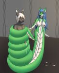  anthro apode areola aventis bedroom_eyes blue_hair breasts brown_eyes canid canine draconcopode duo ejaculation female fox fur genitals green_body green_fur green_scales hair hi_res jewelry legless living_tail male male/female mammal monster naga narrowed_eyes navel nintendo nipples nude penis pikachu pok&eacute;mon pok&eacute;mon_(species) reptile scales scalie seductive serpentine smile snake snake_tail unusual_anatomy unusual_tail video_games white_hair zane_(disambiguation) 