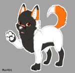  canid canine canis cannid domestic_dog emoji feral invalid_tag male mammal mavrickzoo sticker ych 