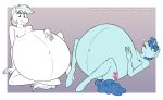  absurd_res amaichix anthro belly big_belly double_diamond_(mlp) duo earth_pony equid equine friendship_is_magic hasbro hi_res horn horse hyper hyper_belly male mammal my_little_pony nipples party_favor_(mlp) pony pregnant pregnant_male sleeping unicorn 