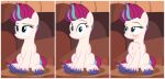  absurd_res badumsquish blush chest_tuft comic equid equine hasbro hi_res hooves looking_at_viewer looking_away mammal mlp_g5 my_little_pony pegasus smile tuft wings zipp_storm_(mlp) 