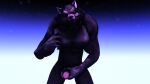  anthro canid canine genitals hi_res johnxgin3 male mammal masturbation mikumikudance penis pinup pose solo were werecanid werecanine werewolf 