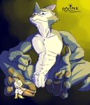  anthro beastars big_male blue_body blue_fur canid canine canis domestic_dog duo feet foot_fetish foot_focus foot_play fur herding_dog hi_res issack_wink larger_male legoshi_(beastars) male male/male mammal nude office_clothing one_eye_closed pastoral_dog pawpads paws pubes size_difference size_play smaller_male smug welsh_corgi white_body white_fur wink wolf yellow_body yellow_fur 